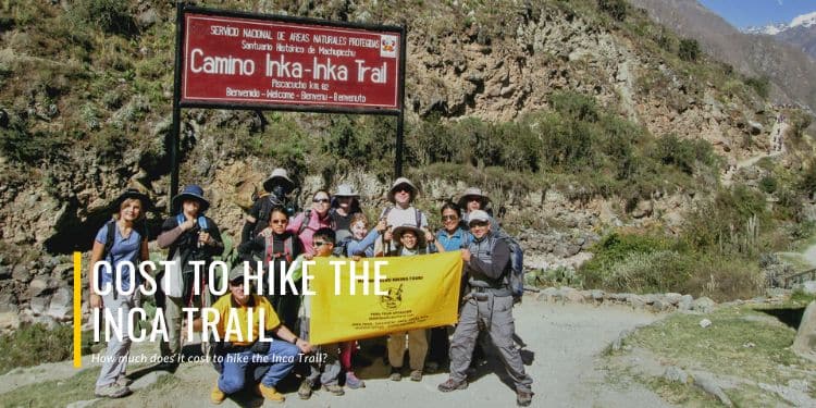 How much does the Inca Trail Cost?