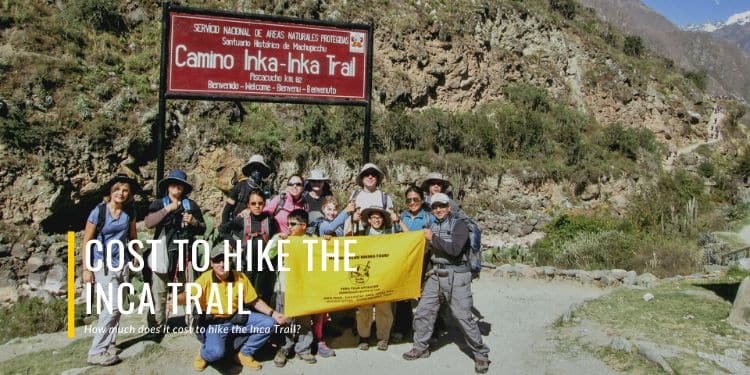 Inca Trail Cost