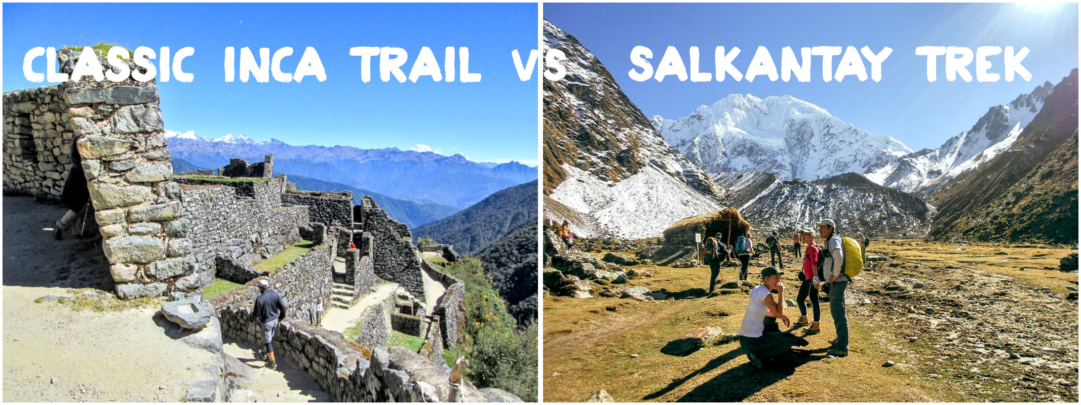 Inca Trail vs Salkantay Trek