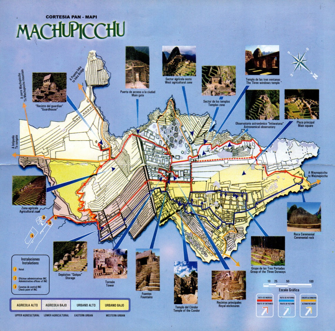 Machu Picchu Maps