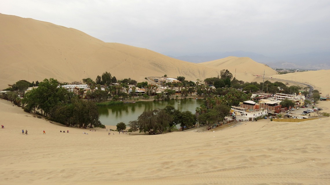 Huacachina Peru Tourist Atraction