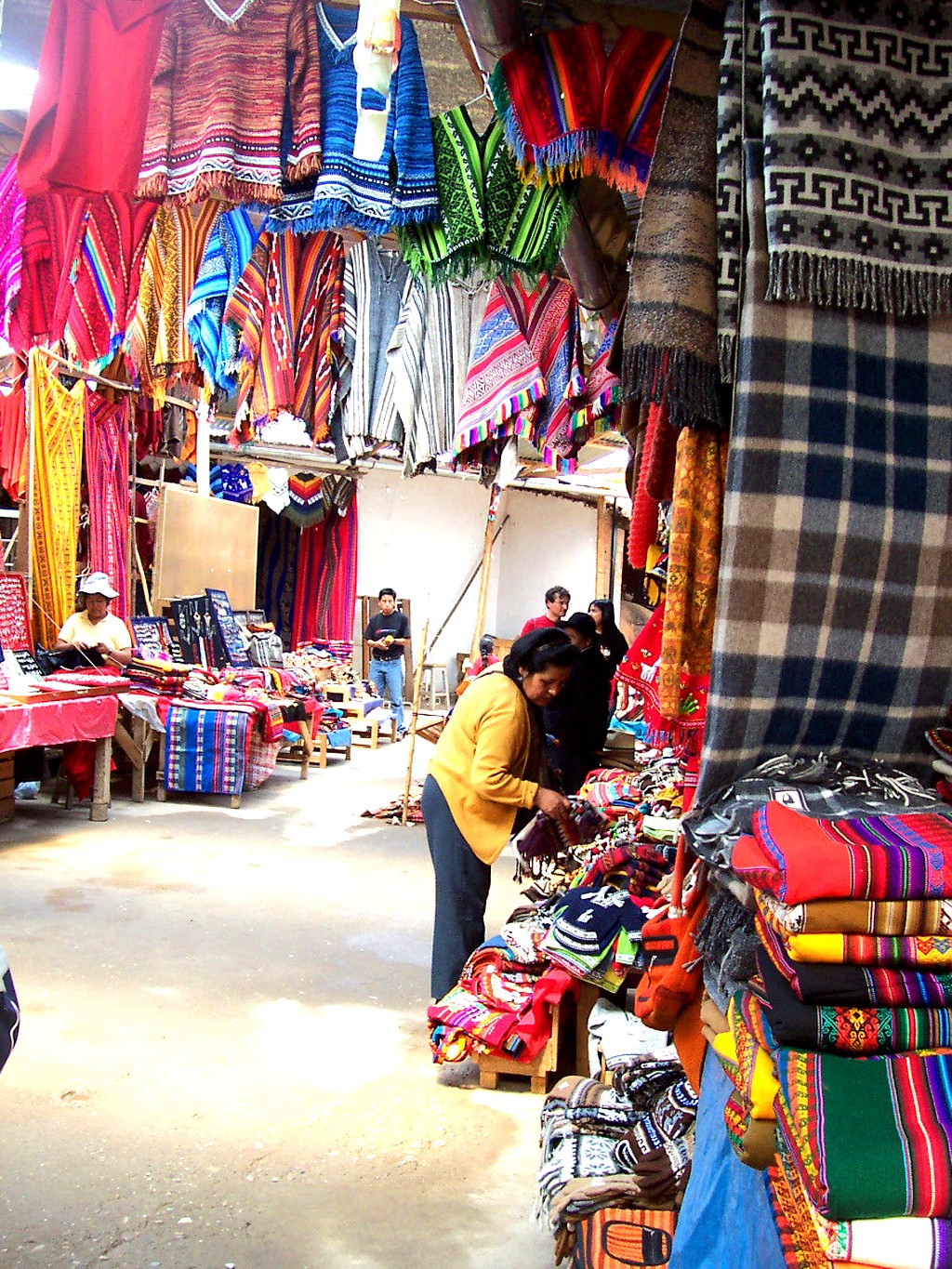 Pisaq Market Peru Tourist Atraction