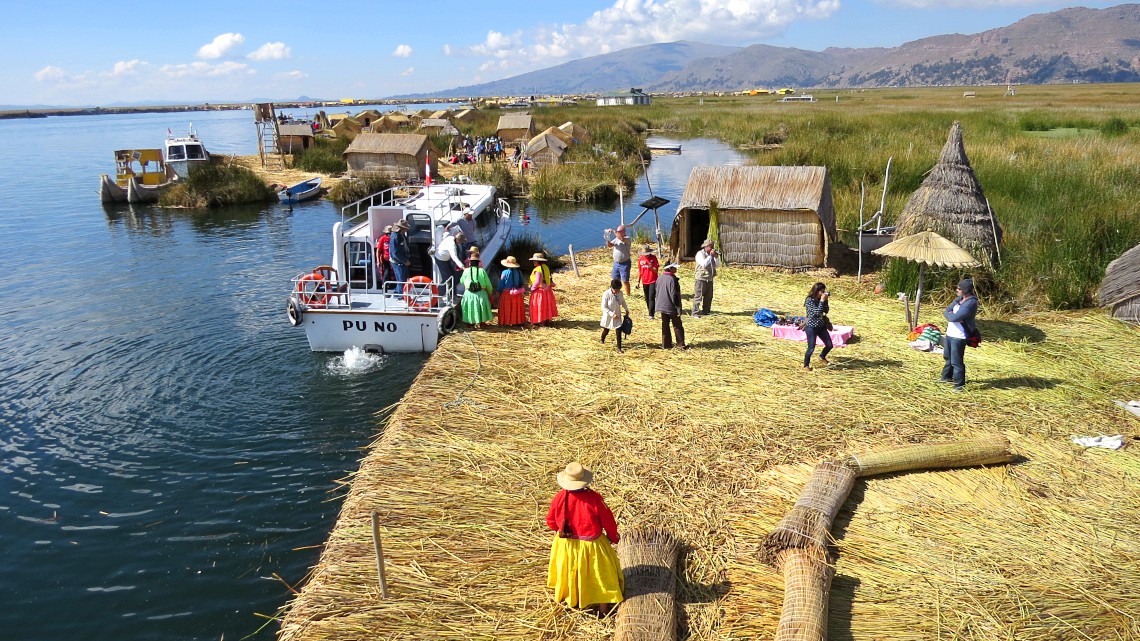 Uros Islands Peru Tourist Atraction