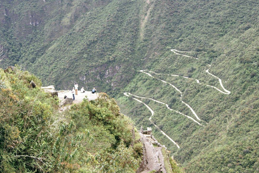 View From Wayna Picchu Mountain