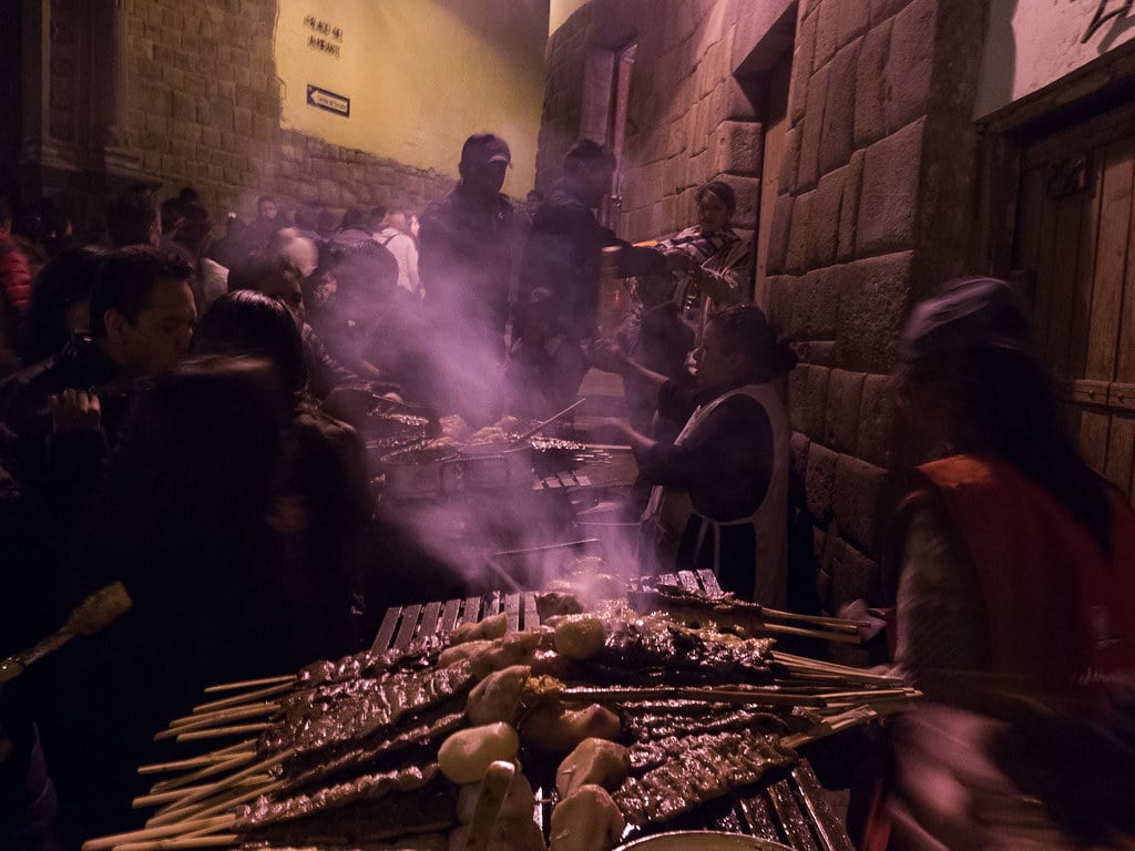 Anticucho Cusco Food