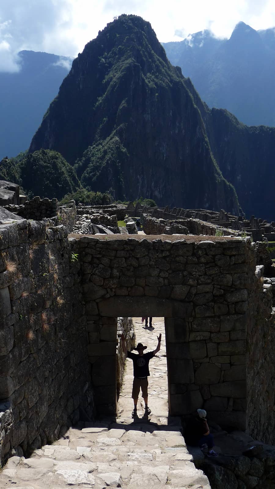 Main Entrance To Machu Picchu