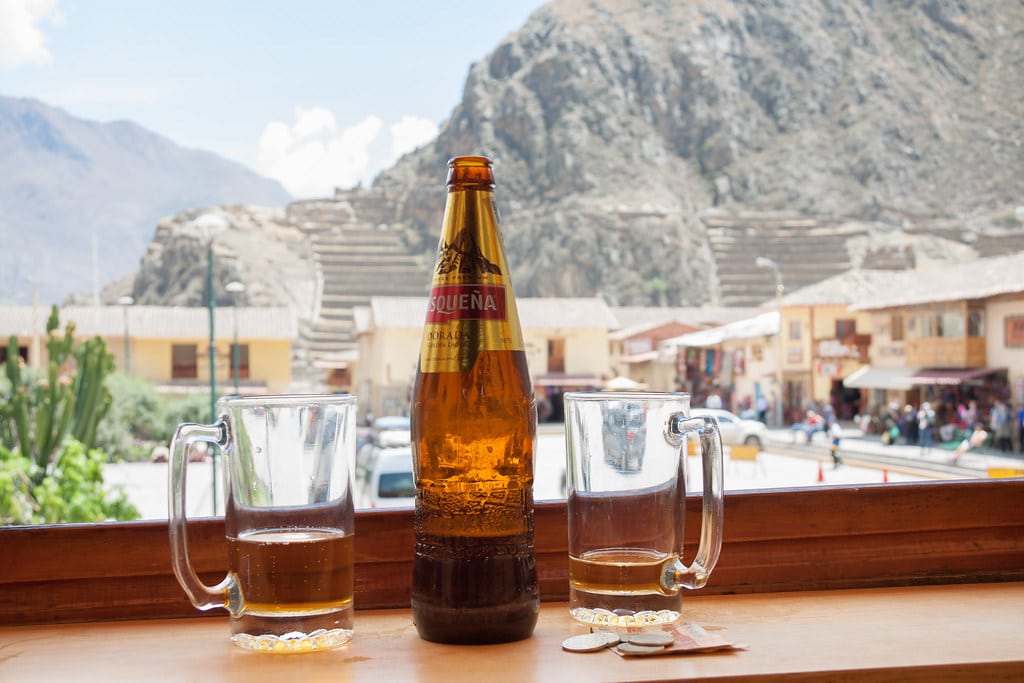 Cusquena Beer Peruvian Drinks