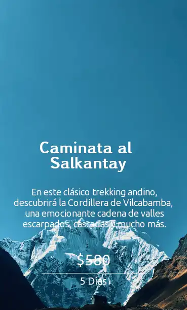 Caminata Salkantay 5d