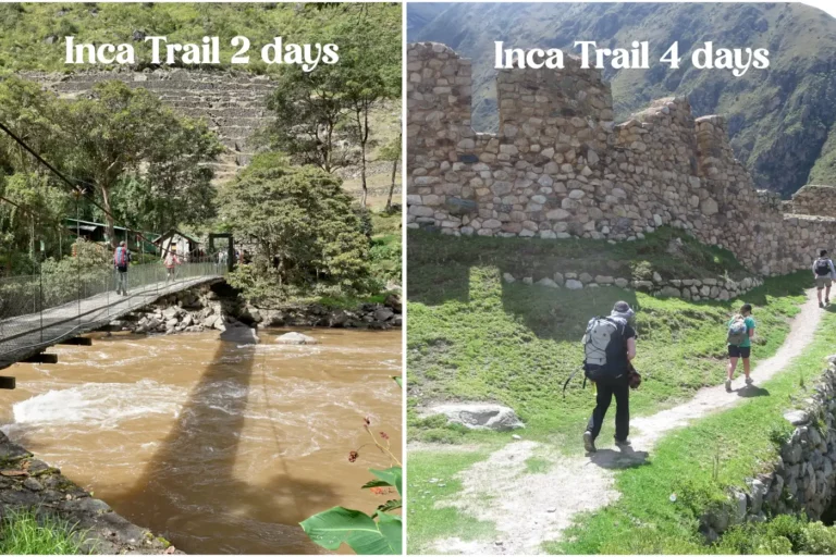 Inca Trail 2days Vs 4 Days